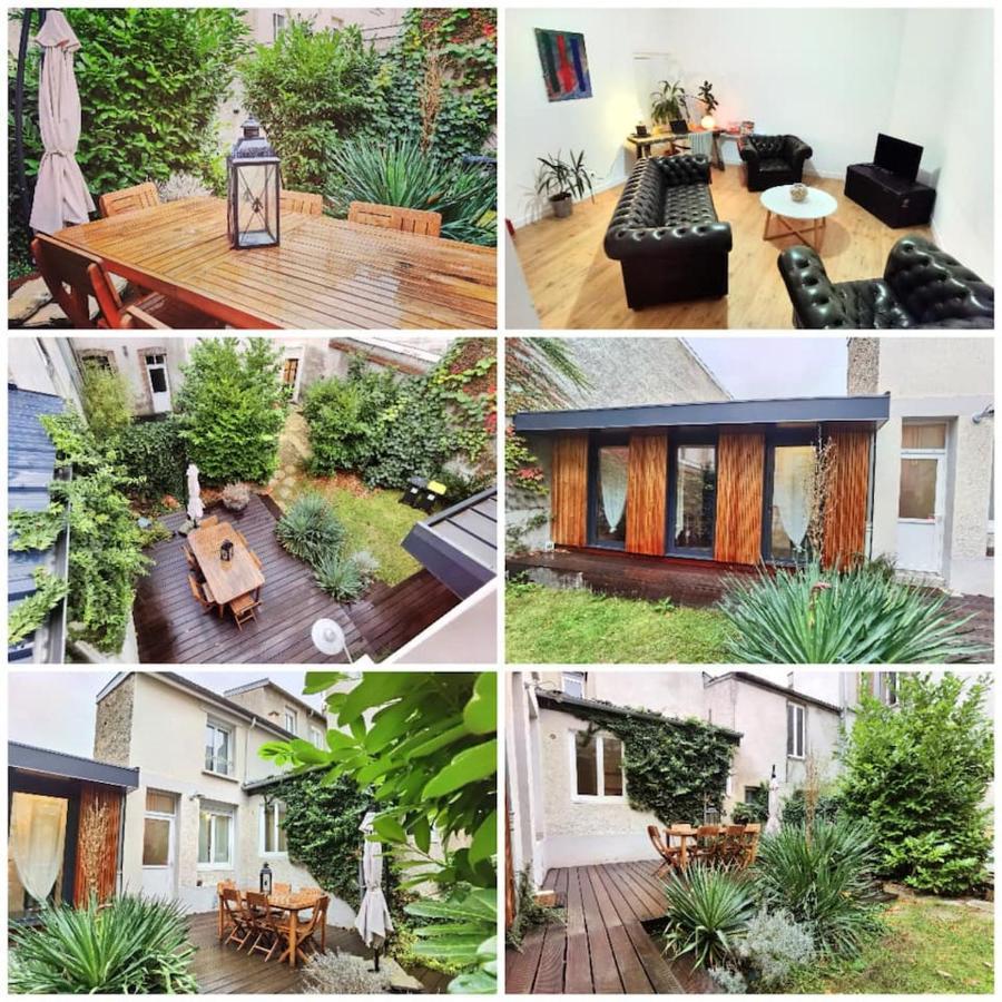ריימס Maison De Ville Avec Terrasse Et Jardin מראה חיצוני תמונה
