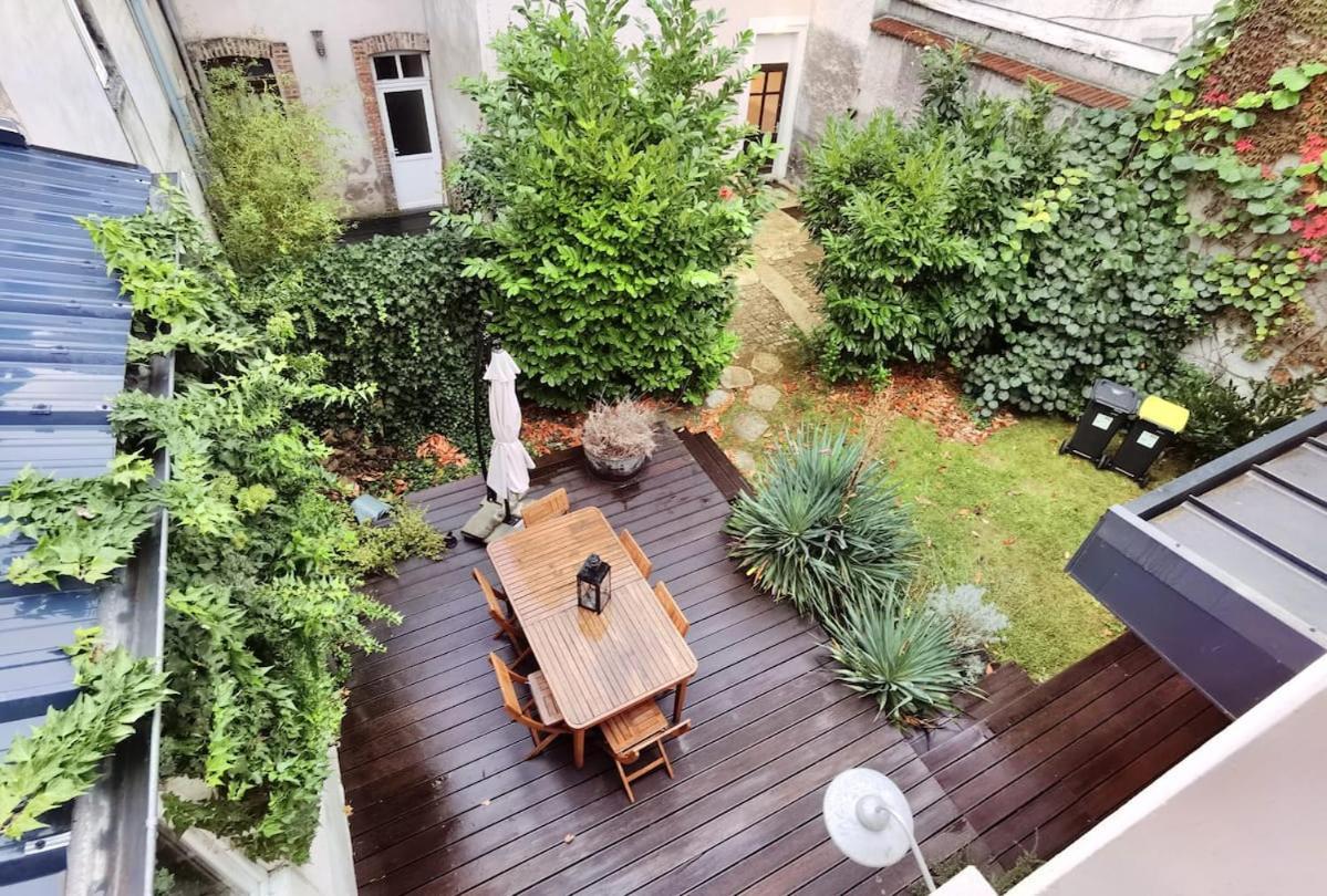 ריימס Maison De Ville Avec Terrasse Et Jardin מראה חיצוני תמונה